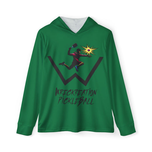 Wreckreation Pickleball Men's Sports Performance Hoodie - Activewear for Athletes