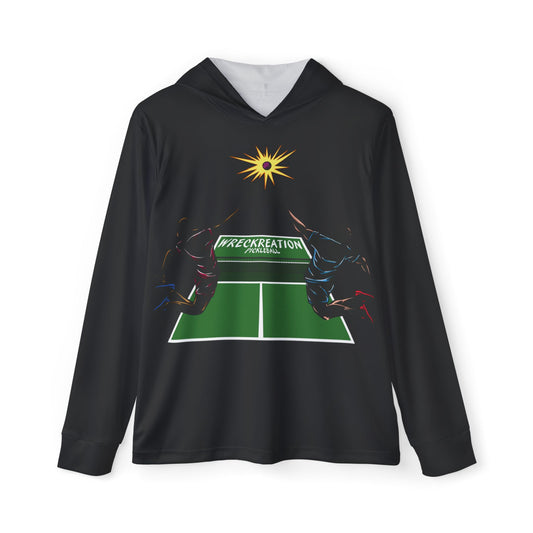 Wreckreation Pickleball Men's Sports Performance Hoodie - Activewear for Athletes