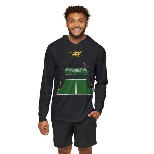 Wreckreation Pickleball Men's Sports Performance Hoodie - Activewear for Athletes